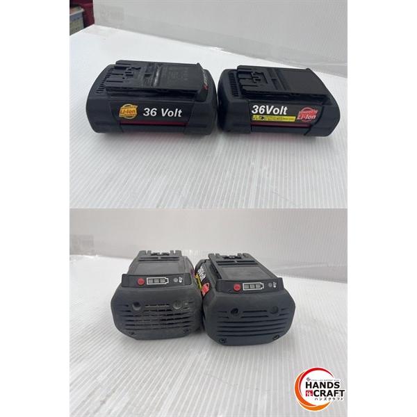 ☆ボッシュ BOSCH ハンマドリル GBH36V-Plus 36V2.6Ah×2 充電器付き 3