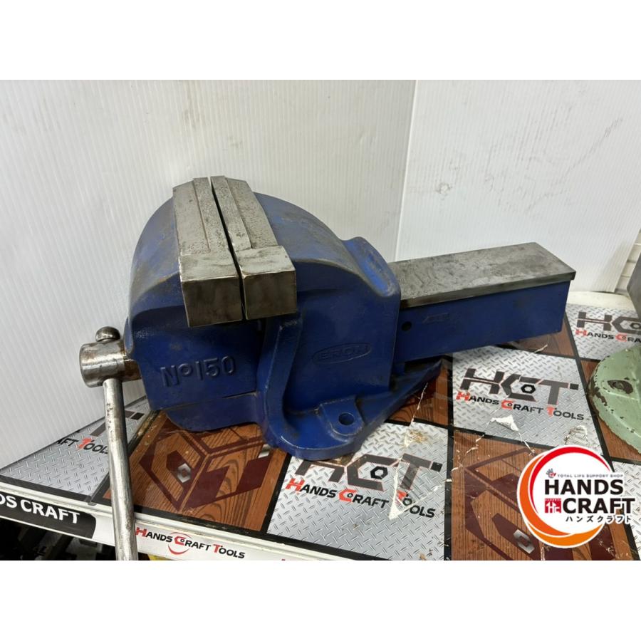 ☆エロン ERON 150mm バイス No.150 万力 リードバイス 中古品