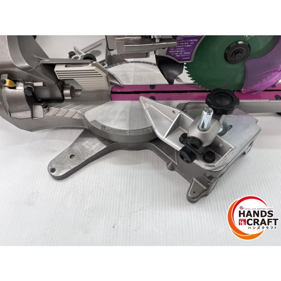 ☆ハイコーキ HIKOKI 165mm卓上スライド丸のこ C6RSHC ライト