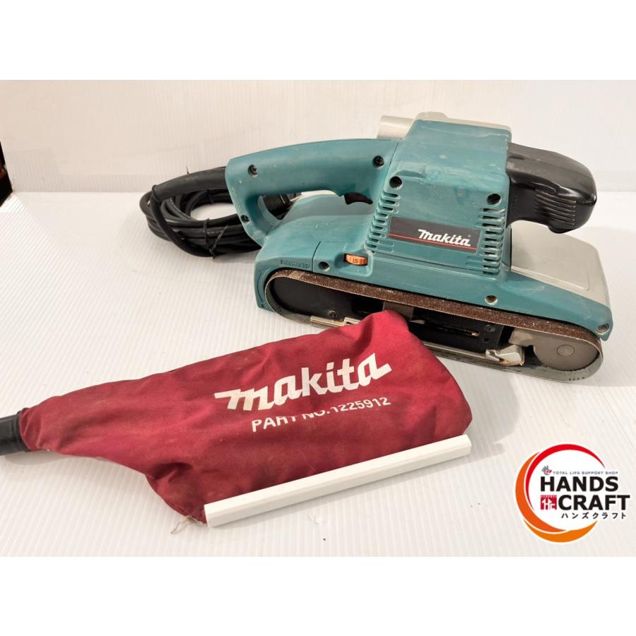 ☆マキタ makita 100mmベルトサンダ 9404 100V 研磨工具 中古品 