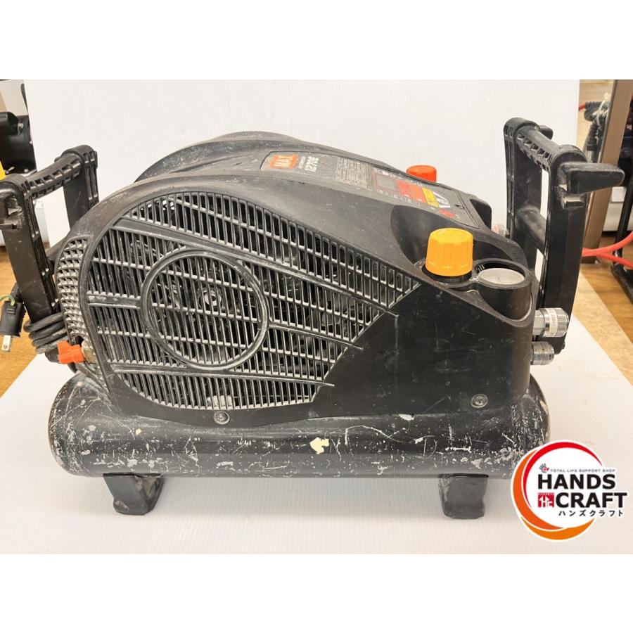 【中古】マックス MAX AK-HL1270E2 コンプレッサー 常圧 高圧 11L【ハンズクラフト佐賀】 ☆マックス MAX エアコンプレッサ 常圧2口/高圧2口 AK-HL1270E 中古品