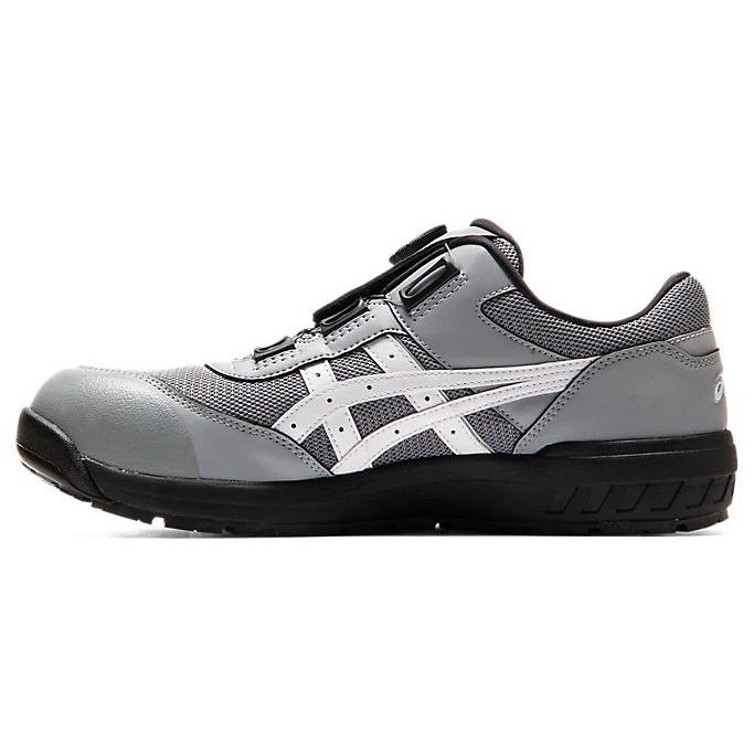 （新品）asics CP BOAシステム安全靴 グレー ウィンジョブ [24AW 新作] アシックス 安全靴 1273A095.020