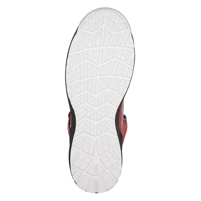 asics アシックス  安全スニーカー Boaフィットシステム　ウィンジョブCP304　クラシックレッド×ブラック　1271A030.600の画像