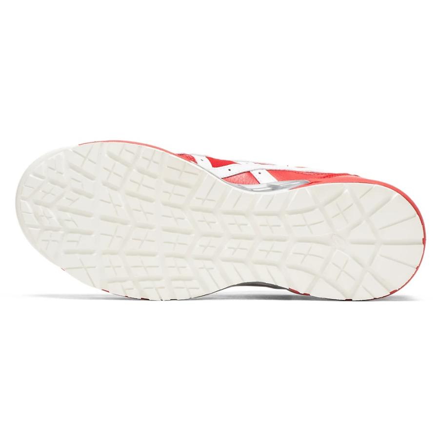 ASICS SOA 安全靴 ホワイト/レッド ASICS asics アシックス 作業用靴 安全スニーカー マジック