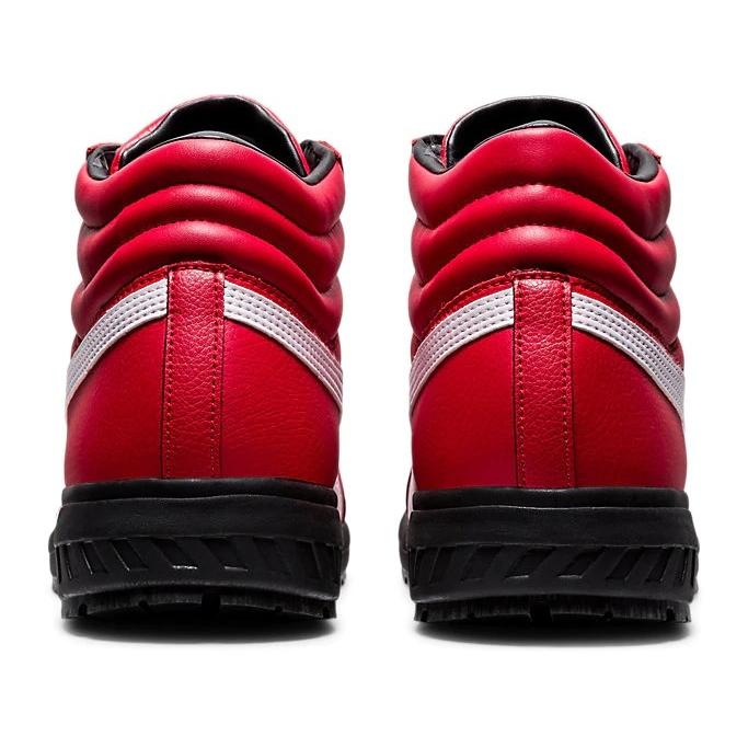 て*·様 アシックス 安全靴 ウィンジョブ CP701 クラシックレッド×ホワイ ASICS（アシックス） 安全スニーカー シューレースタイプ ウィンジョブ