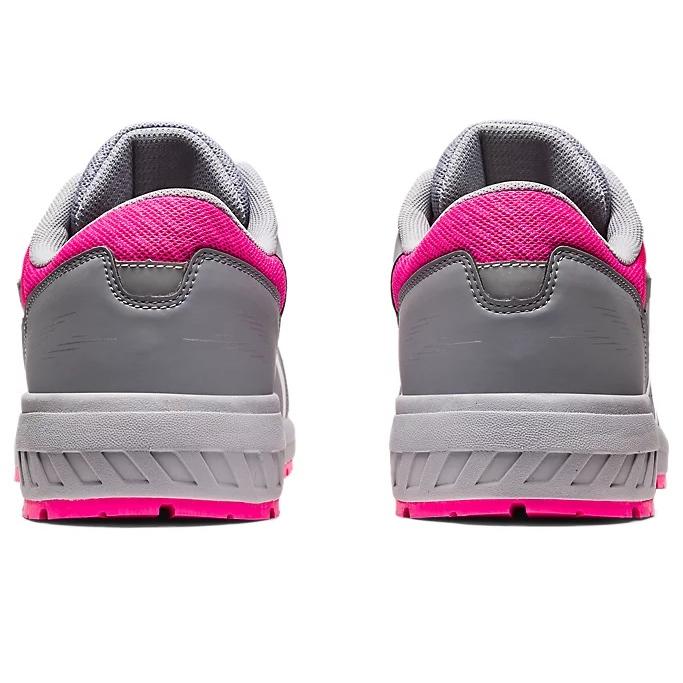 ASICS ウィンジョブ CP121 3E相当 グレー/ピンク　28cm ウィンジョブ®CP121 3E相当 | シートロック×ホワイト | 安全靴