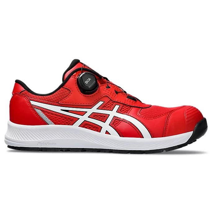ASICS BOAシステム安全靴 赤 ASICS CP304 asics アシックス ダイヤル式安全靴 Boa フィット