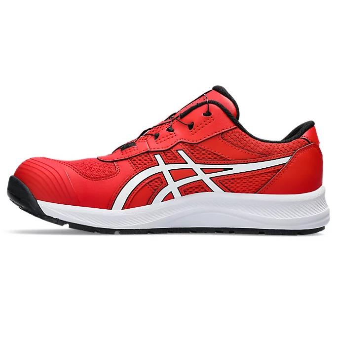 ASICS BOAシステムcp209 レッドスポーツシューズ(25.5センチ) ウィンジョブ® CP209 BOA® 3E相当 | クラシックレッド×ホワイト