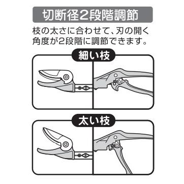 代引き不可 musashi ムサシ 超軽量 高枝切鋏 ポールスリム 2段式