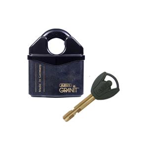 ABUS 屈強シリンダ南京錠 グラニット 37RK-80 : ハンズコテラ Yahoo