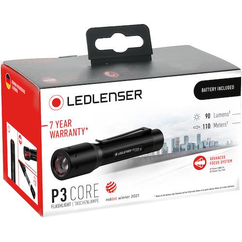 LEDLENSER レッドレンザー 乾電池式LEDハンディライト P3 Core