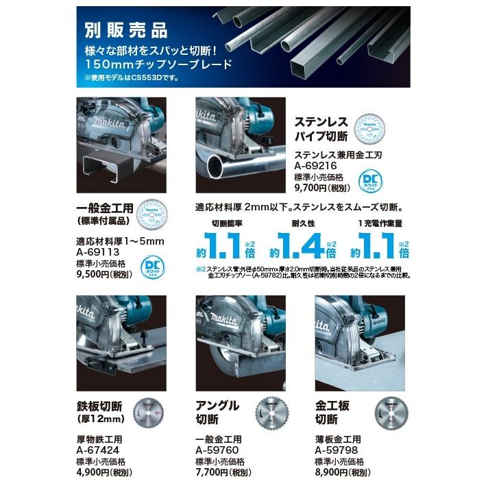マキタ（makita） 純正 チップソーカッタ・チップソー切断機用