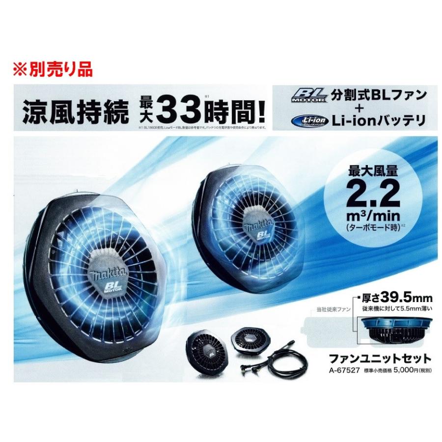 マキタ（makita） 分割式BLファン用 替フィルタ A-67446 ファン