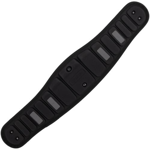 藤井電工 ツヨロン サポータベルト（ワイド150mm・滑止め溝付き）黒色
