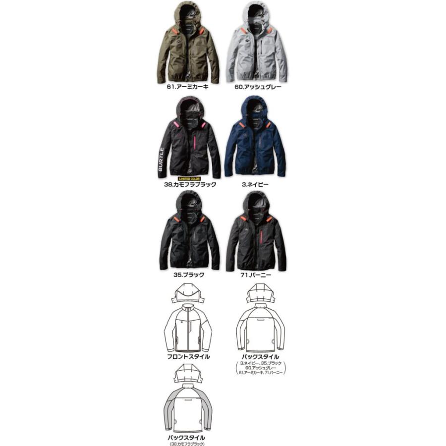 BURTLE（バートル） 在庫限り 空調服 ACブルゾン（ユニセックス