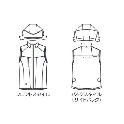 BURTLE（バートル） 在庫あり 空調服 ACベスト（ユニセックス）AC2094