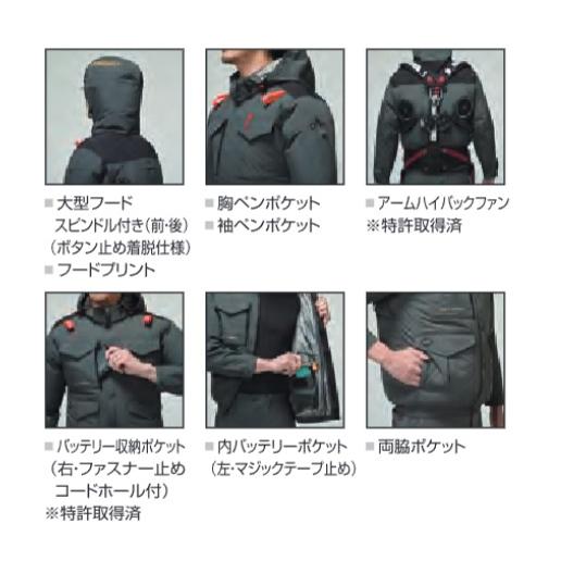 BURTLE（バートル） 在庫あり 空調服 AC半袖ブルゾン（ユニセックス