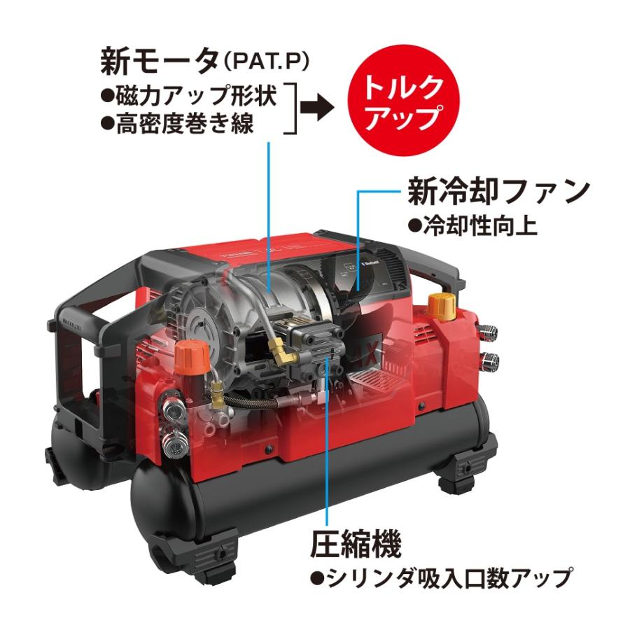 マックス MAX マックススーパーエア・コンプレッサ 高圧・常圧両用 AK