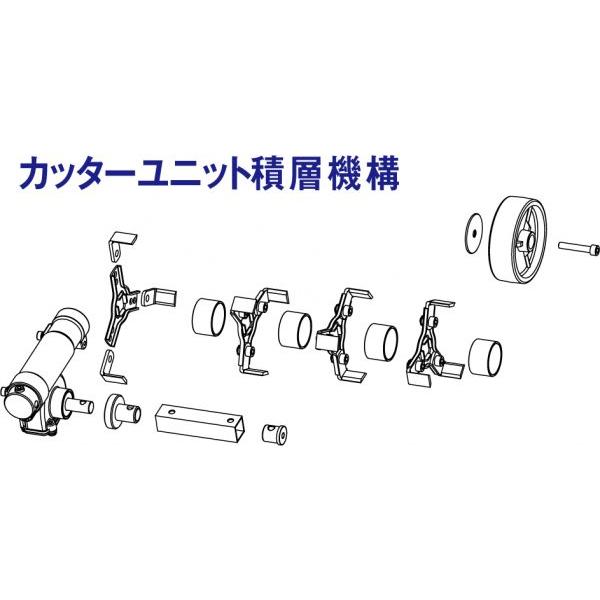 IDECH アイデック  刈払機アタッチメントシリーズ　ロータリーウィーダー[ショートタイプ(2連)]  ARW-TK10D｜handskotera｜02