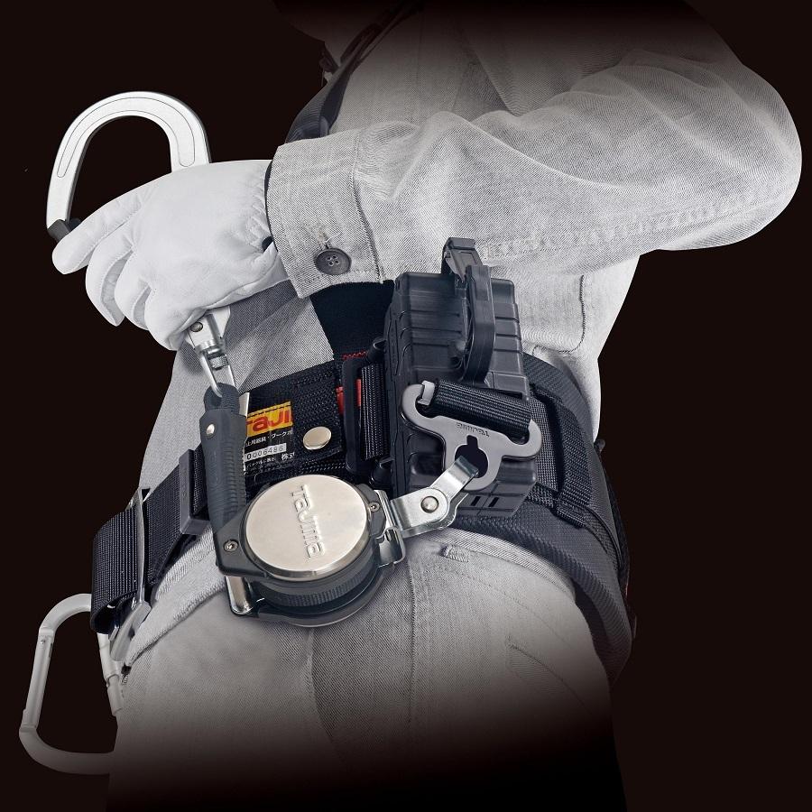 TAJIMA ハーネス用ベルト VR150 タイプ1 タジマ(TAJIMA) ハーネス用ランヤード VR150シングルL8 A1VR150