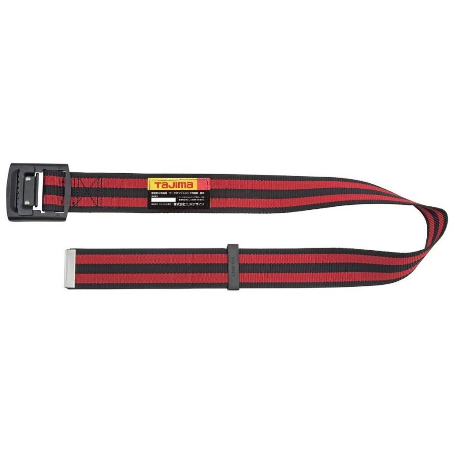 Tajima（タジマ） 赤在庫あり 胴ベルト アルミワンフィンガー黒