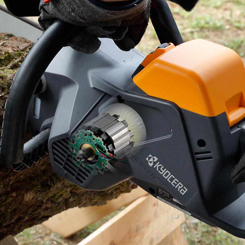 充電式チェンソー BCS-1836L5 18V 有効切断長さ350mm リヤハンドル 5,000mAh RYOBI リョービの画像