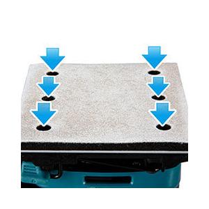 マキタ makita 18V 充電式防じんミニサンダ[クランプ式面 マキタ makita 18V 充電式防じんミニサンダ[クランプ式面