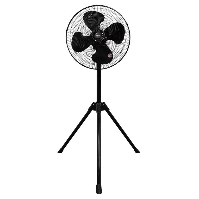 KODEN CFF453TPAK 工業扇 ワンタッチ折りたたみ脚 広電（KODEN） 代引き不可 45cm工場扇 樹脂羽根 三脚型 羽根色ブラック