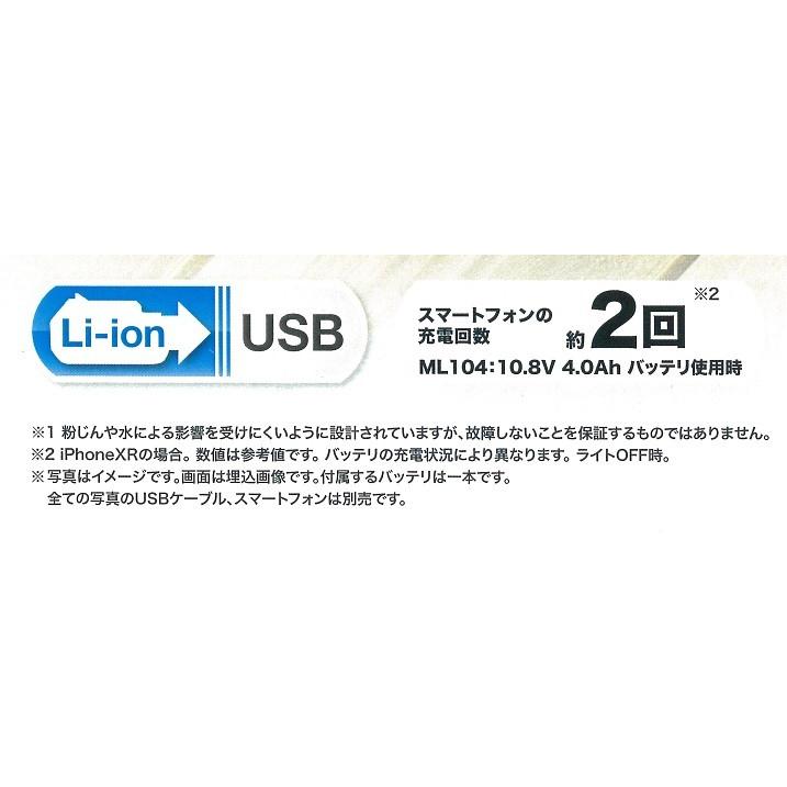 オンライン買付 makita マキタ 防災用テレビ付コンボキット（テレビ・ライト・電池・充電器・バッグ）CK1010