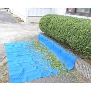 在庫あり 愛農 造園屋さんの回収ネット ブルー CN-1530