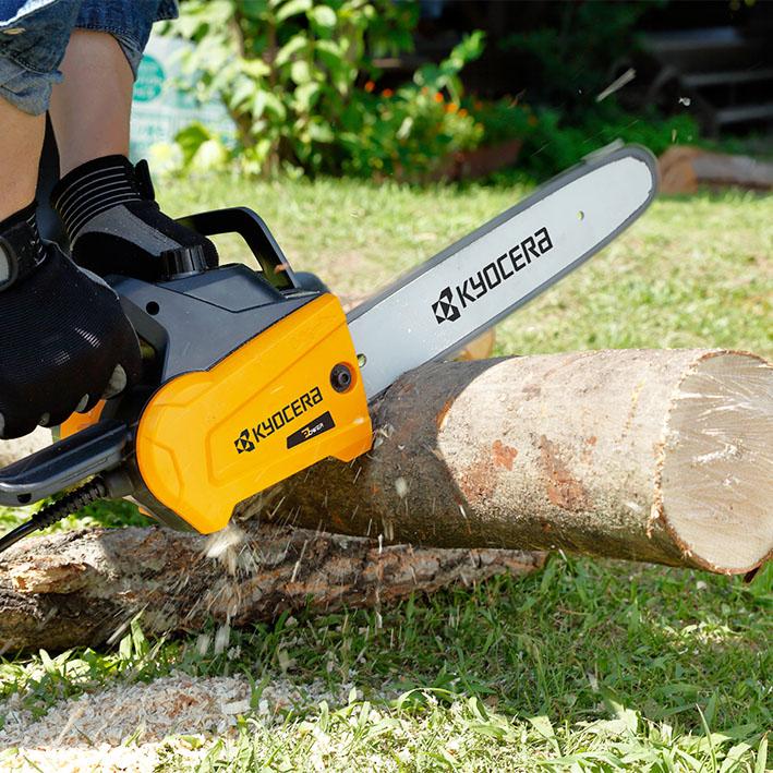 京セラ Power プロ用ツール チェンソー CS-3002 100V、8.3A、790W  