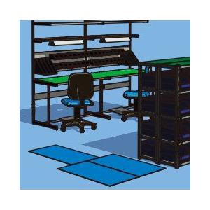 VESSEL ベッセル クリーンウォーカー CW-900B 900x500x5mm 室内用