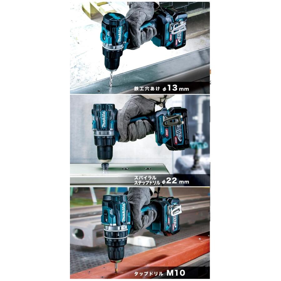 makita マキタ 40Vmax充電式ドライバドリル DF002GRDX[青]／DF002GRDXB