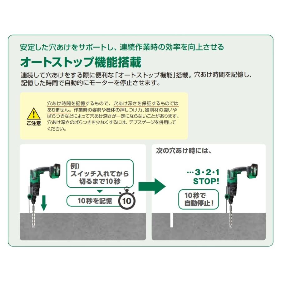 HiKOKI 工機 18V コードレスロータリハンマドリル DH18DPC(2XP HiKOKI 工機 18V コードレスロータリハンマドリル DH18DPC(2XP