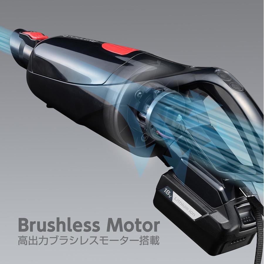 KYOCERA 京セラ プロ向け 18V充電式クリーナ DHC180L5(黒・白