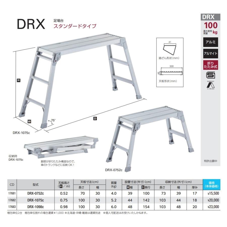 ハセガワ 代引き不可 ハセガワ長谷川工業 Hasegawa DRX 足場台 ハセガワ 代引き不可 ハセガワ長谷川工業 Hasegawa DRX 足場台