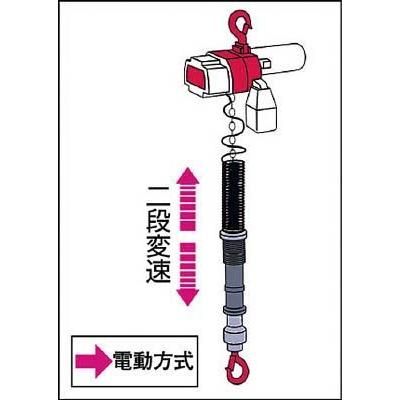 代引き不可 KITO キトー セレクト電気チェーンブロック EDC2速シリンダ