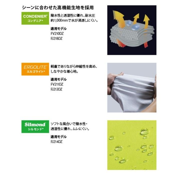 Makita 充電式ファンジャケット FJ311DZL Lサイズ　服のみ2セット Makita 充電式ファンジャケット FJ311DZL Lサイズ 服のみ2セット