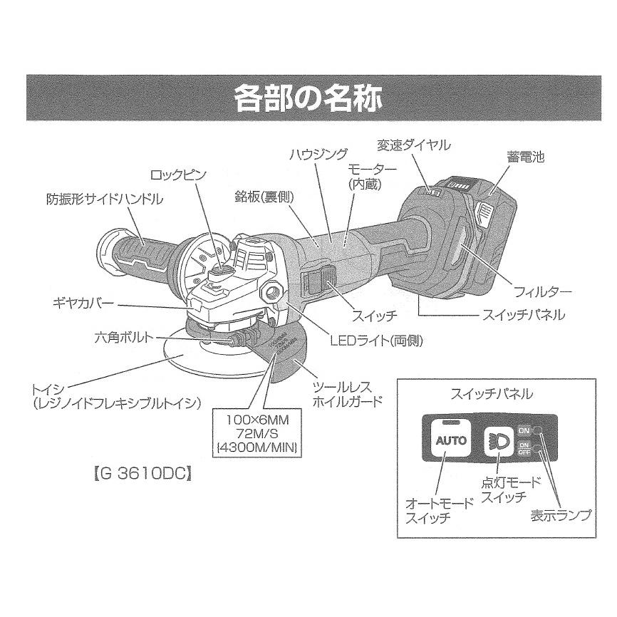 HiKOKI 在庫限定特価! 工機 MV(36V)100mmコードレスディスク HiKOKI 在庫限定特価! 工機 MV(36V)100mmコードレスディスク