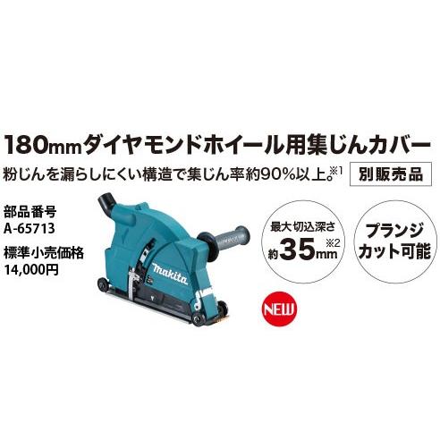 マキタ makita 18+18⇒36V 180mm充電式ディスクグラインダ マキタ makita 18+18⇒36V 180mm充電式ディスクグラインダ