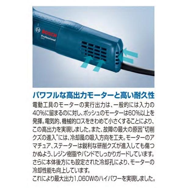 BOSCH ボッシュ 100mmディスクグラインダー GWS750-100I 再始動 BOSCH ボッシュ 100mmディスクグラインダー GWS750-100I 再始動