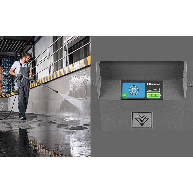 ケルヒャー（KARCHER） 代引き不可 コードレス 冷水高圧洗浄機 HD 4/11