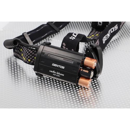 僅少※GENTOS ジェントス LEDハイブリッド式ヘッドライト ヘッド
