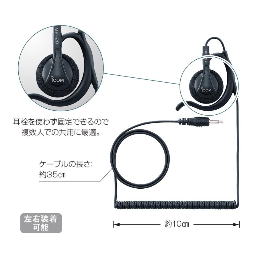 ICOM（アイコム） 在庫限定特価 特別セット タイピンマイク/HM-163A＋