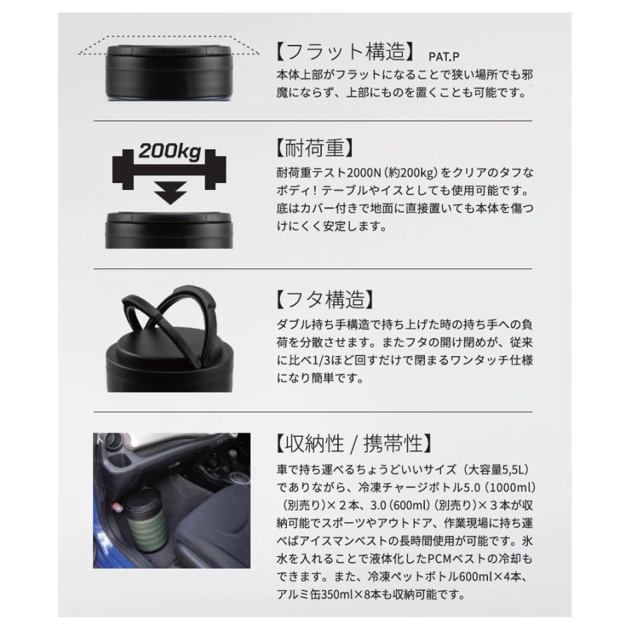 アイスマン エネチャージ ブルーと新品アイスG AIRリング M ブラック