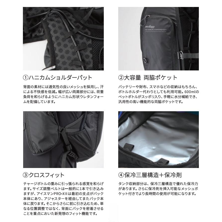 数量限定 YAMASHIN 山真製鋸 水冷服 アイスマンPRO-X II 黒