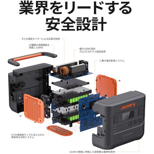 Jackery ジャクリ ポータブル電源 1500Pro JE-1500B ※ソーラー