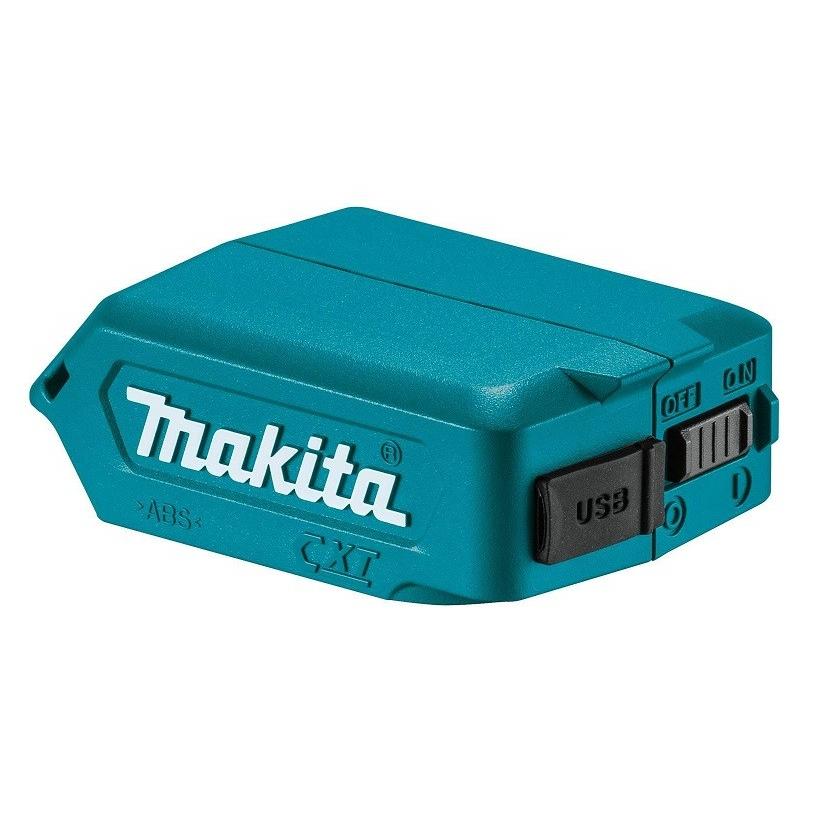 Makita LED ハンディライト　折りたたみ式　USB用アダプタ充電器 マキタ（makita） 純正部品 10.8Vスライド式用 USB用アダプタ ADP08