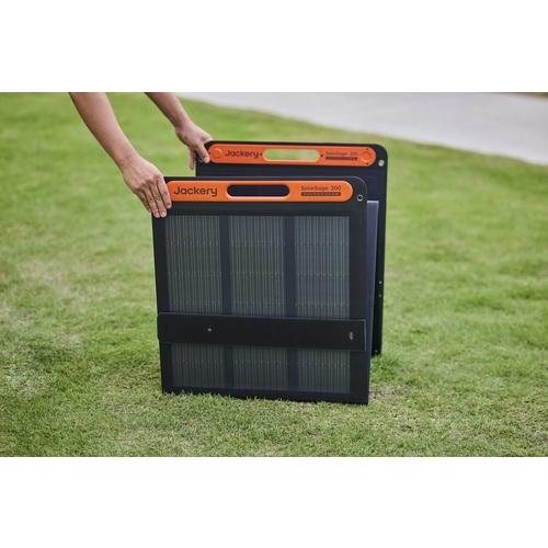 Jackery 2台限定特価！ ジャクリ ソーラーパネル SolarSaga 200 JS