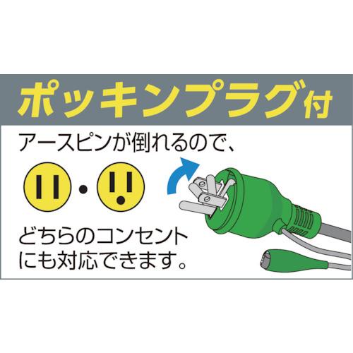 代引き不可 NICHIDO 日動 大型工場扇 開放式アース付ポッキンプラグ